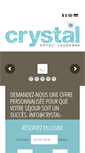 Mobile Screenshot of crystal-lausanne.ch